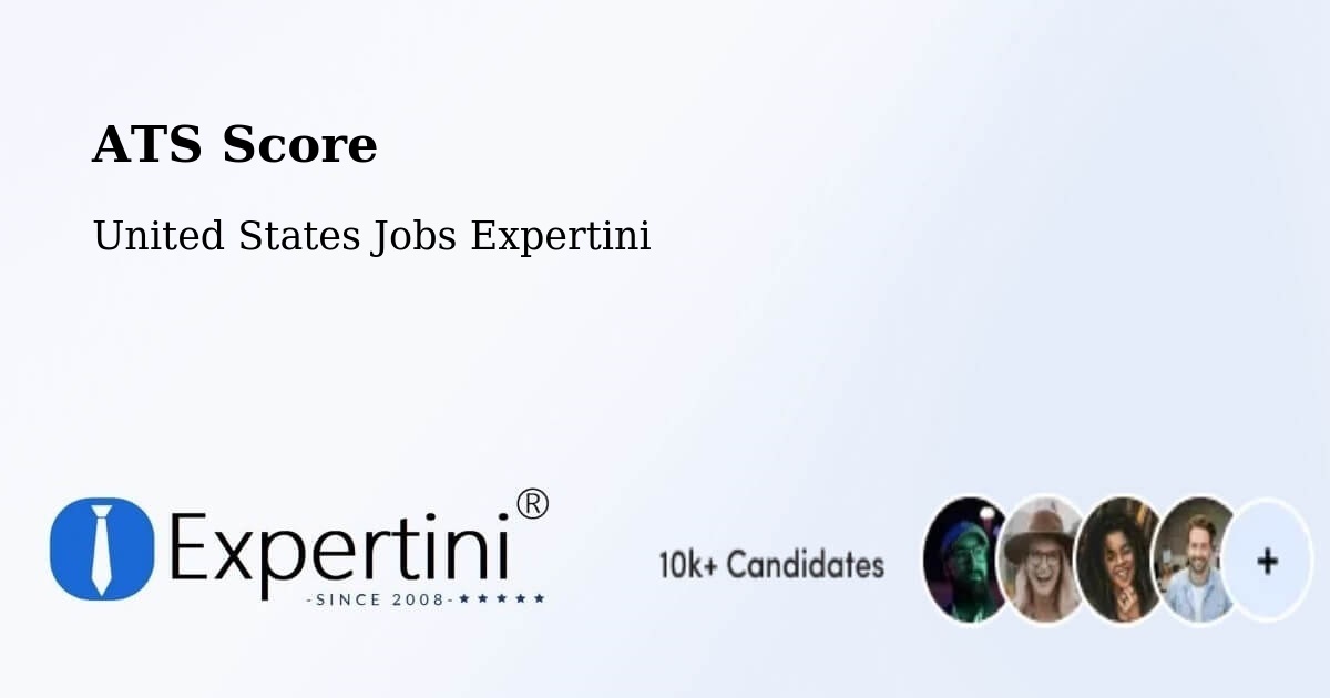 Resume ATS Score & Job Description Match Tool – Placitas - United States Jobs Expertini
